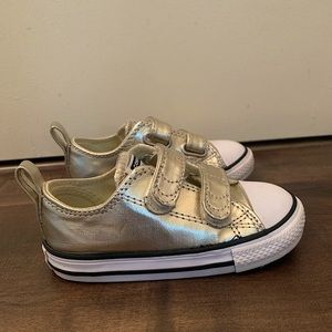 Gold Converse Sneakers